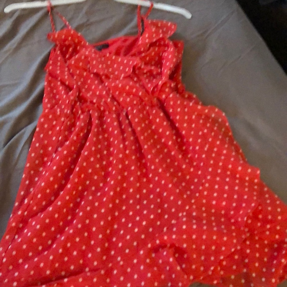 Red dress